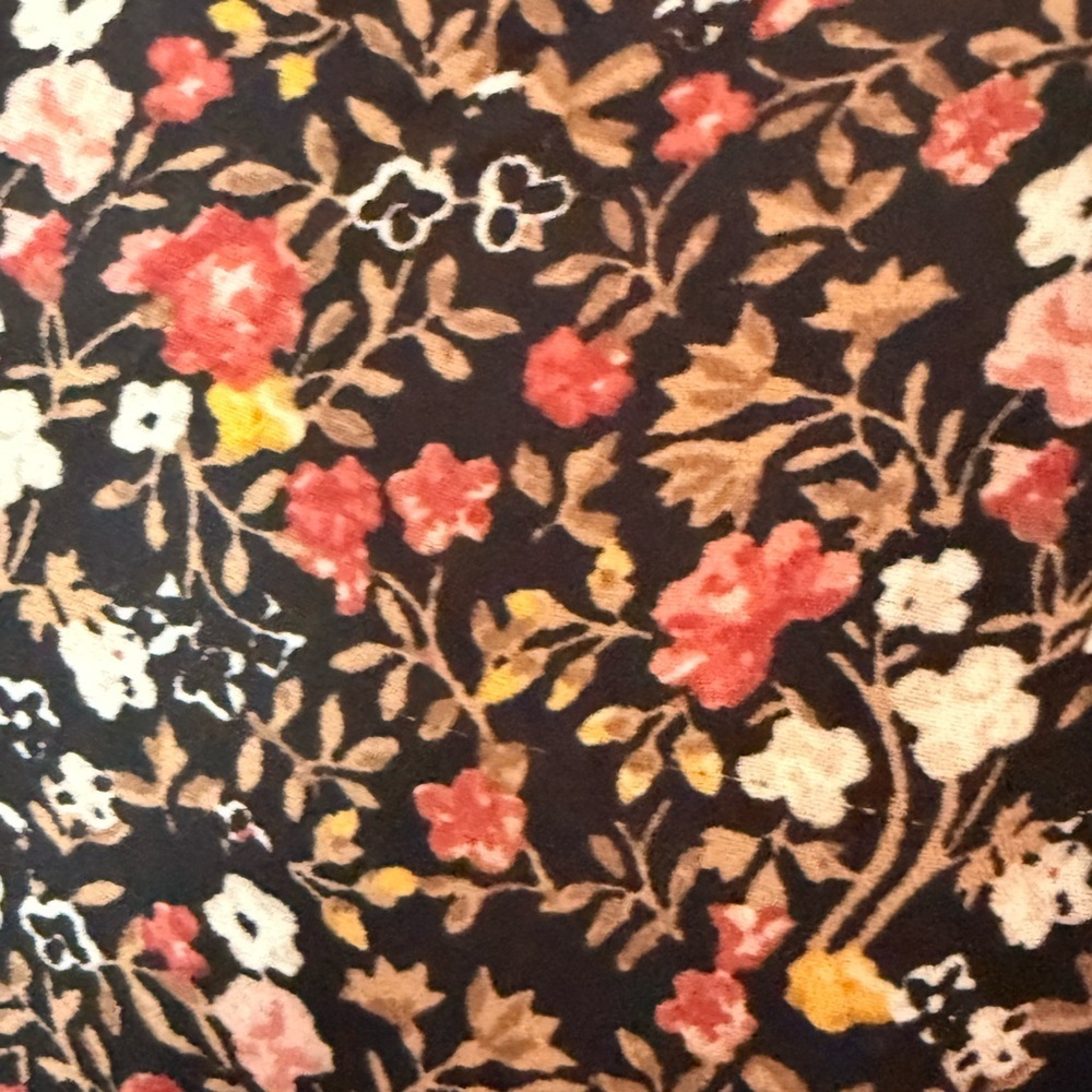 Max Studio Floral Long Sleeve Blouse Size XS - Picture 6 of 9